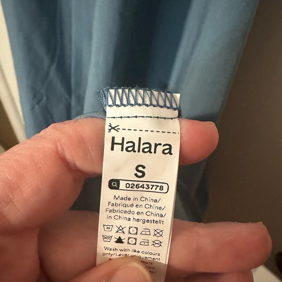 Halara Breezeful Backless Racerback Side Pocket High Low Flowy Midi Quick Dry - Picture 12 of 12